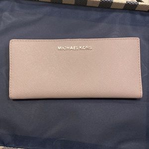 Michael Kors purple wallet